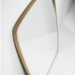 mirror with a Nordic design and a modern one with a minimal border in solid oak 