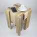 Coffee table, bedside table, stool with Nordic design and innovative perfect for a gift idea 