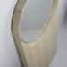 mirror in oiled and natural solid linden wood perfect as a gift idea 