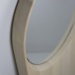 round mirror with European and modern design perfect for living area, bathroom and entrance 
