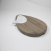 tray chopping board made in precious and oiled walnut 